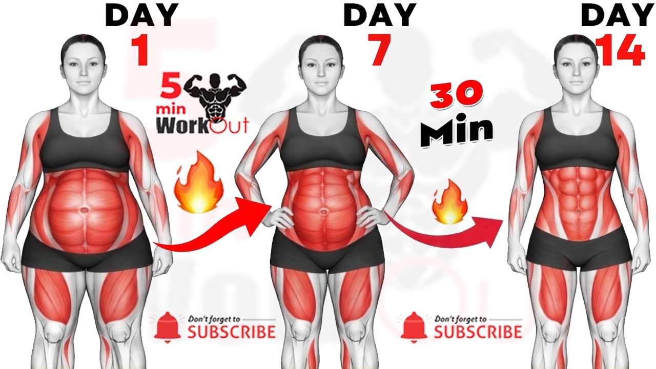 Lose Stubborn Belly Fat Quickly🔥30-Min Standing Abs Workout | No Jumping Reduce fat