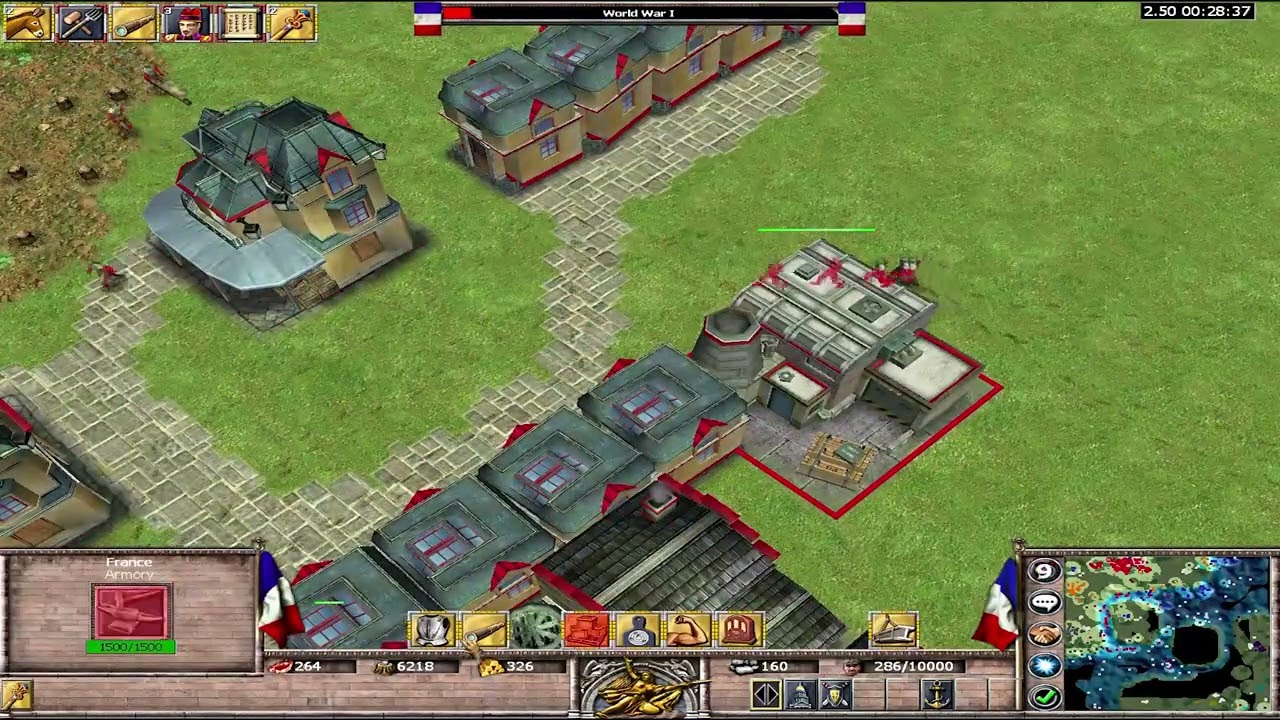 Empires Dawn of the Modern World: 4 vs 4 pvp