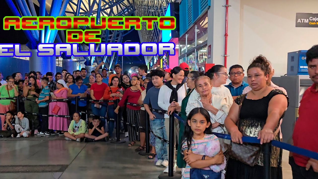 LLEGANDO AL AEROPUERTO DE EL SALVADOR 2026❤🧡🧡