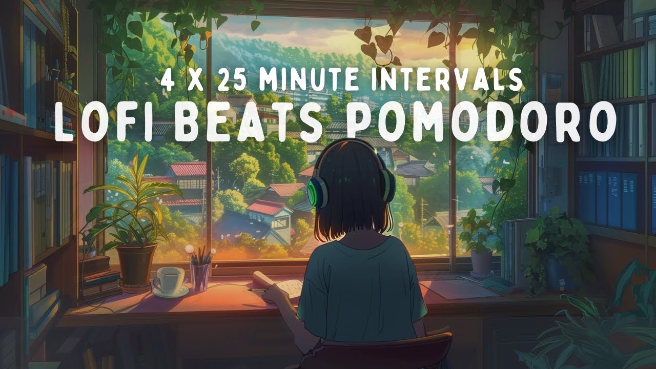 2 Hour Pomodoro | 25 Minute Intervals | LOFI BEATS to help you tackle your to-do list ✅ ✨