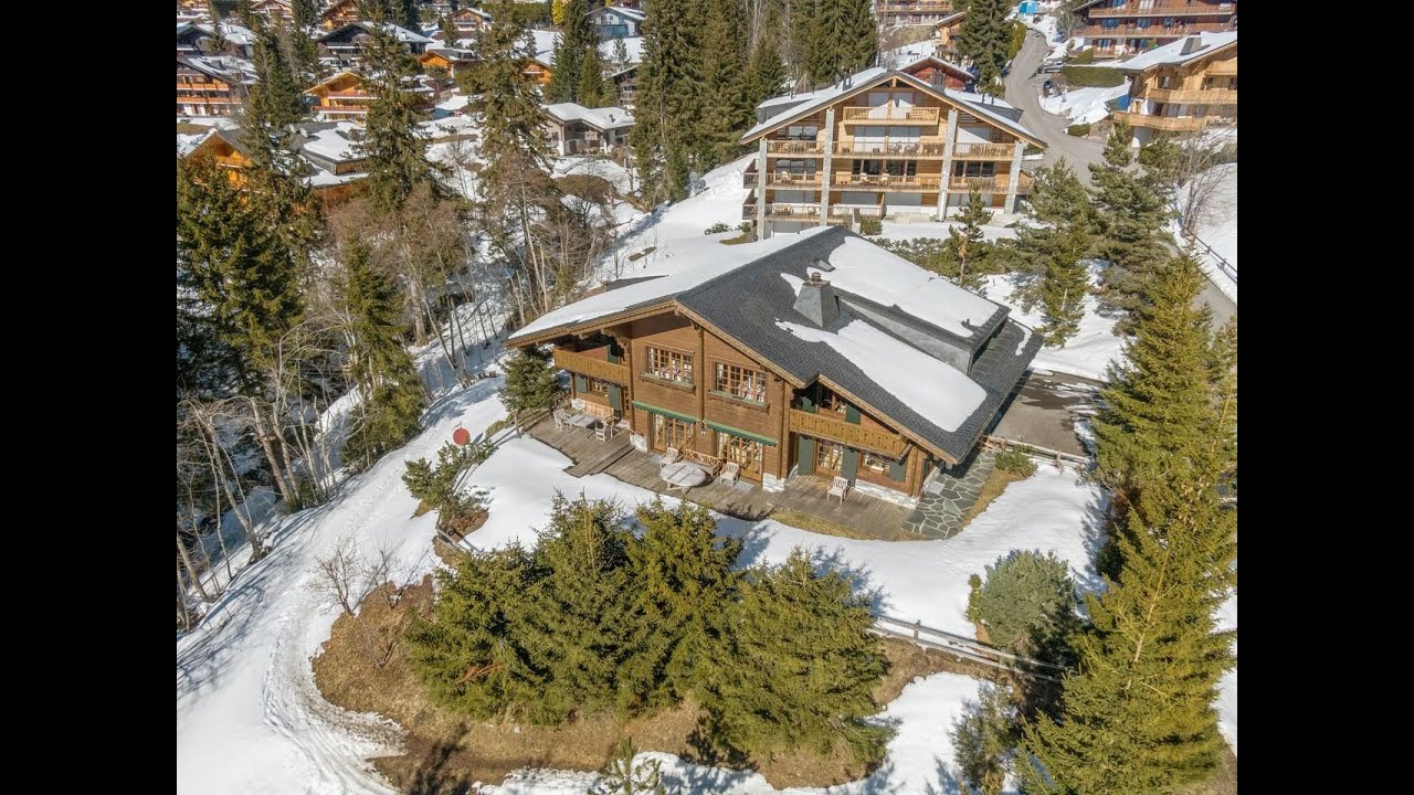 SOLD - High Standing Ski Chalet Les Trefles - Villars-sur-Ollon Swiss Alps