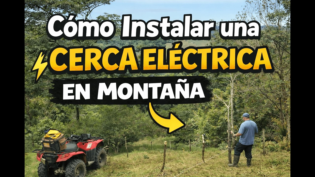 Tips para instalar Cerca Eléctrica en Pendiente 🤠🌾⚡👍
