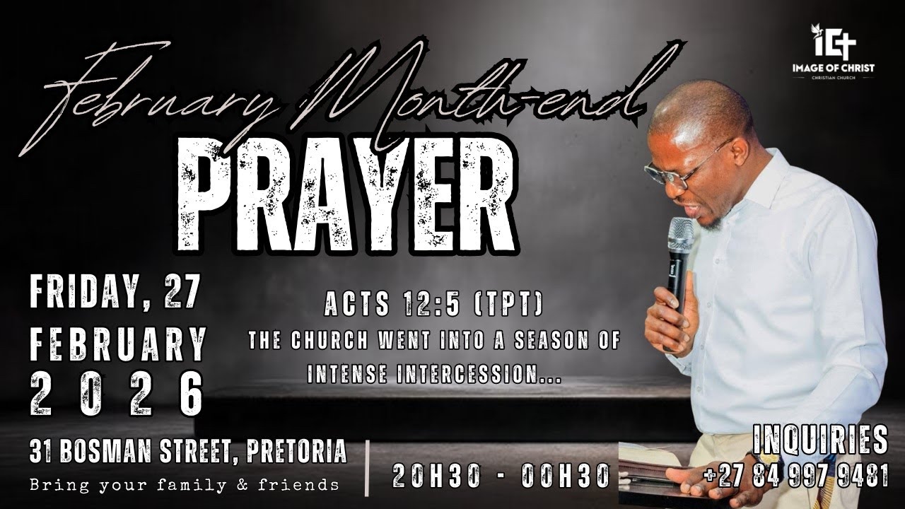 I3C Month-end Prayer Night // 27 February 2026 // Ps Paul Mnisi
