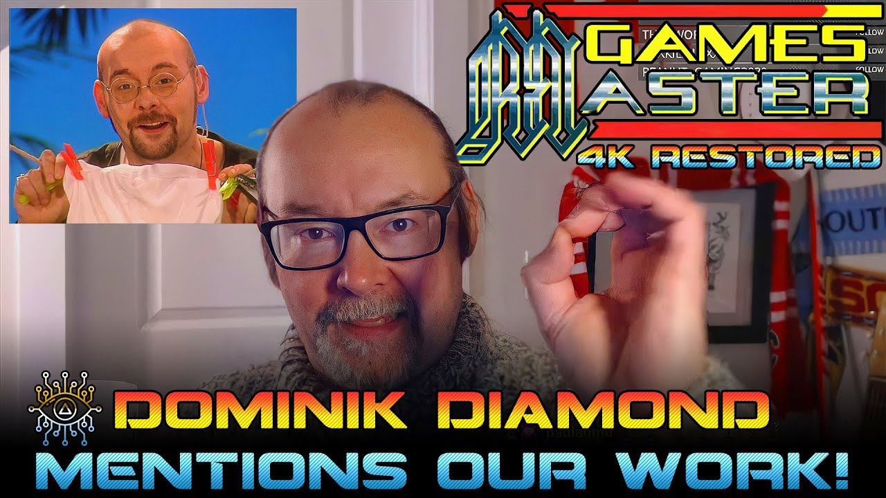 GamesMaster HD - Dominik Diamond mentions us!
