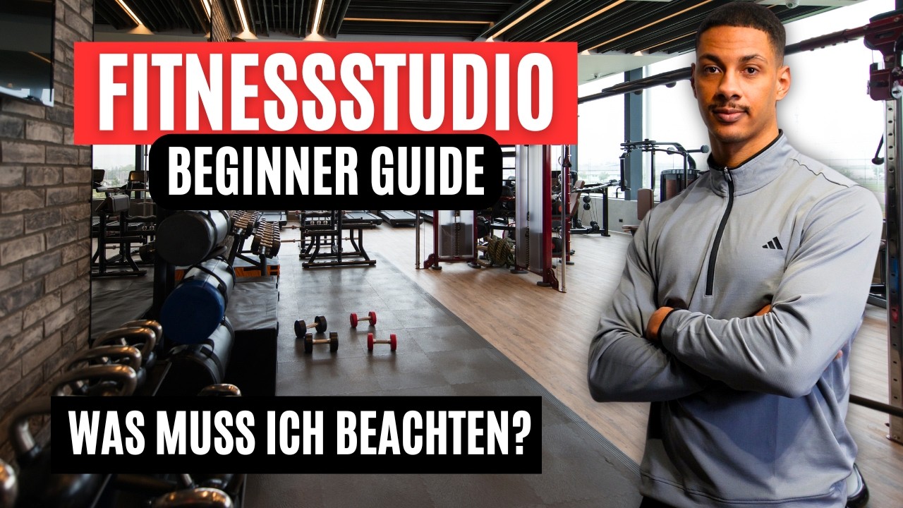 5 Tipps für den perfekten Start im Fitnessstudio! (inkl. Übungen / Anfänger-Guide)