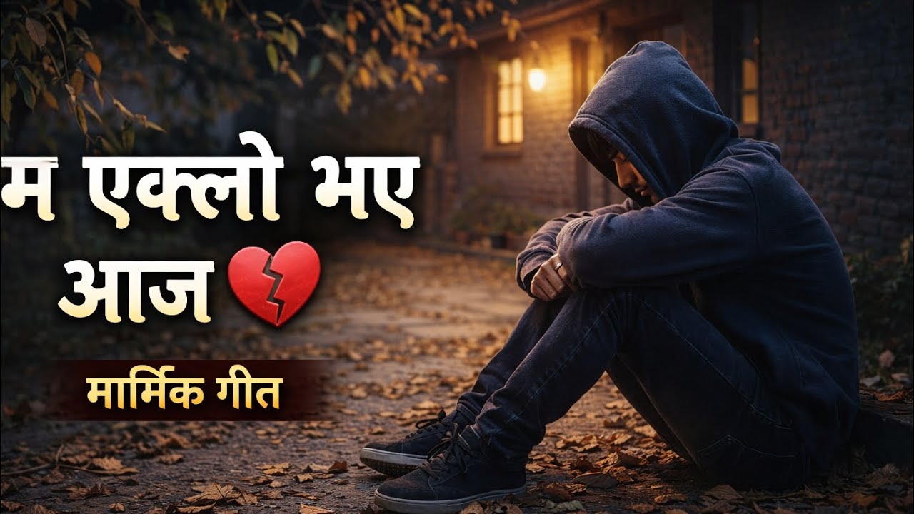 Aaja ma eklo bhaye /nepali sed song