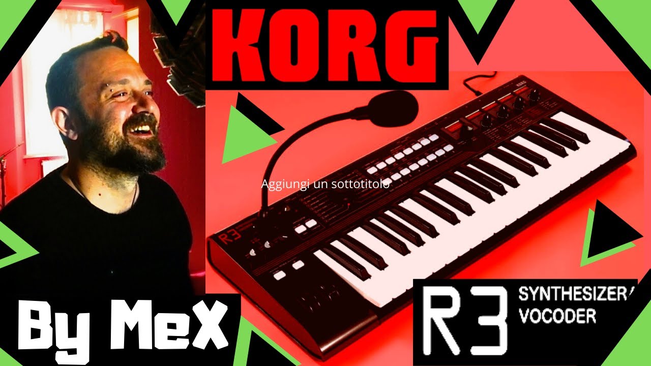 Korg R3 by MeX (Subtitles)