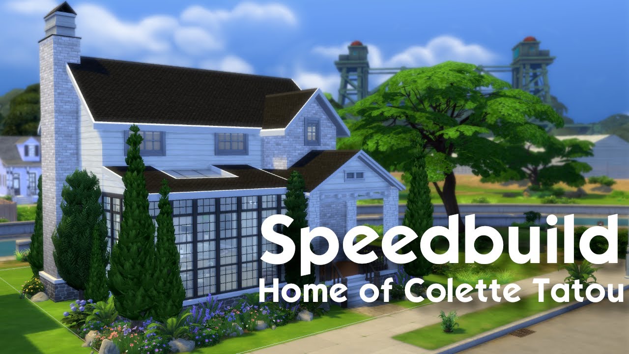 Cozy Starter Home 🏡🤍 – Die Sims 4 Speedbuild | JessiPlays