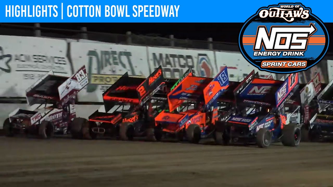 World of Outlaws NOS Energy Drink Sprint Cars | Cotton Bowl Speedway | March 21, 2025 | HIGHLIGHTS