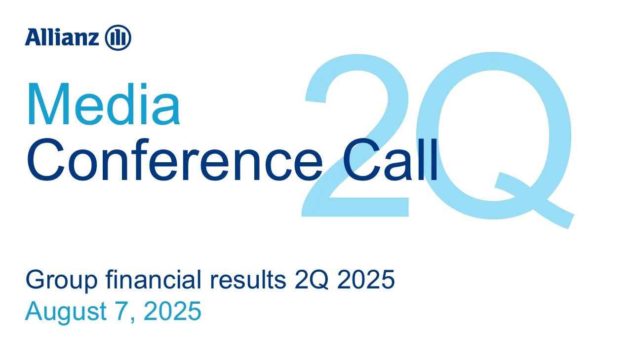 Allianz Financial Results 2Q 2025: Media Call