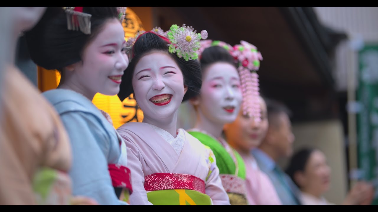 ＜シネマ4K＞2025年　北野天満宮　ずいき祭2　上七軒舞妓