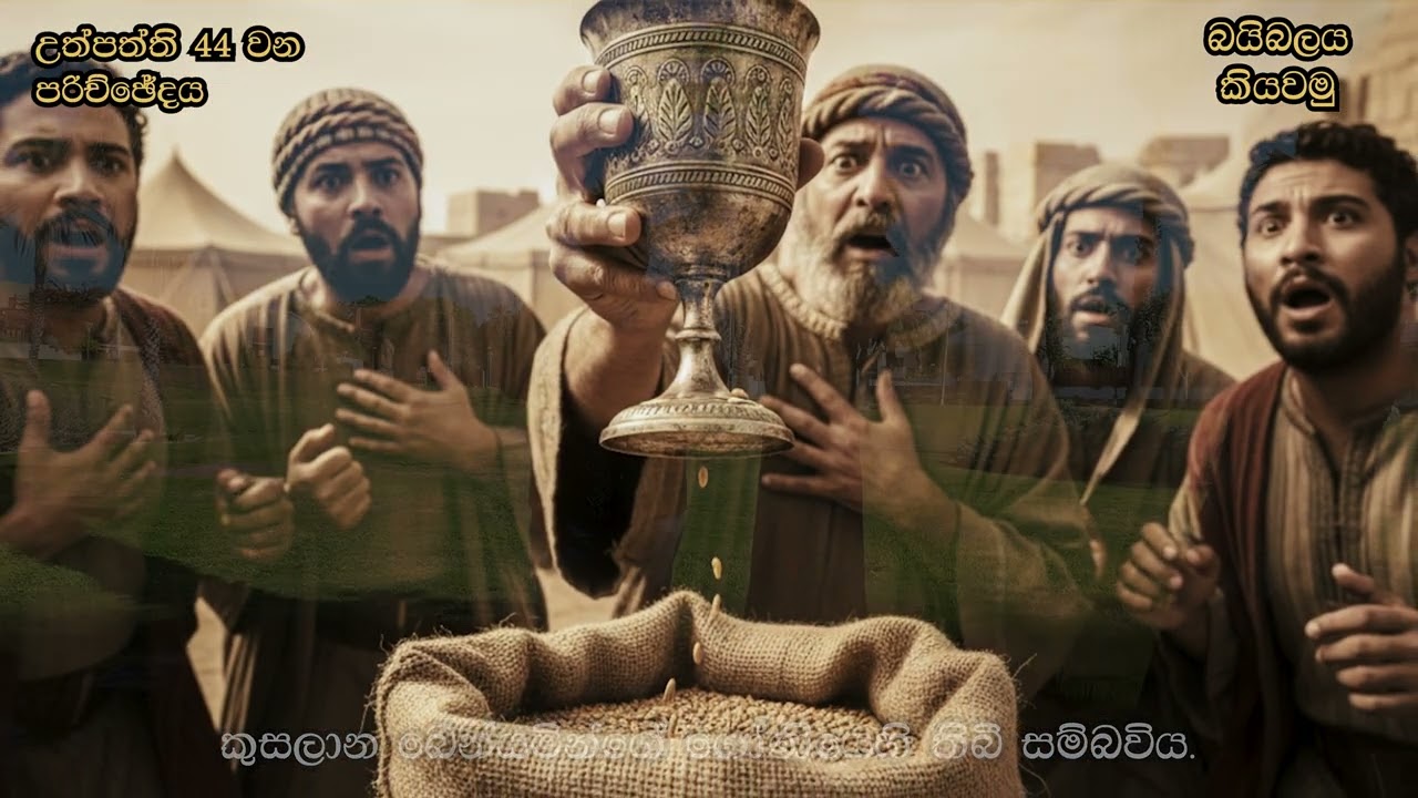 උත්පත්ති 44  Genesis 44 in Sinhala - බයිබලය කියවමු - කියවීම: පාස්ටර් සුරේෂ් රාමචන්ද්‍රන්