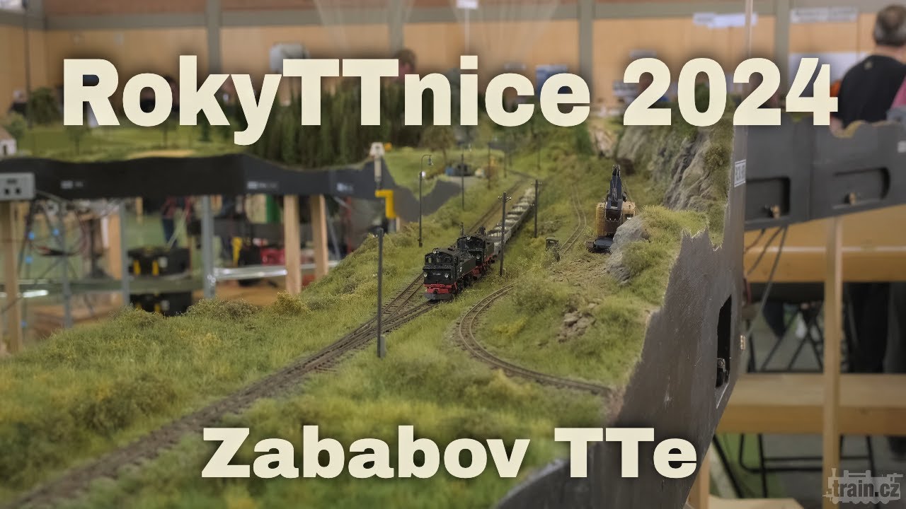 RokyTTnice 2024 - provozn&iacute; setk&aacute;n&iacute; TT-ČSD sekce klubu Zababov, provoz na TTe moduli&scaron;ti