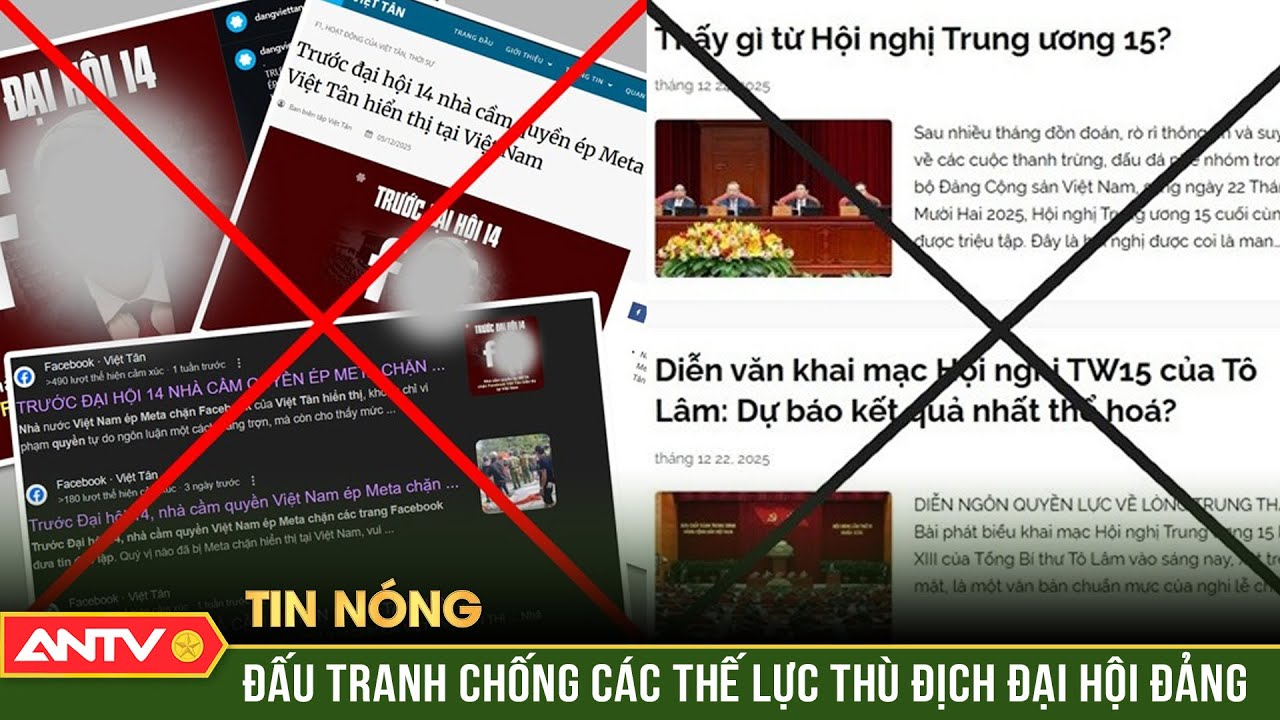 Công an Nghệ An đập tan mọi luận điệu xuyên tạc công tác nhân sự Đại hội Đảng | ANTV