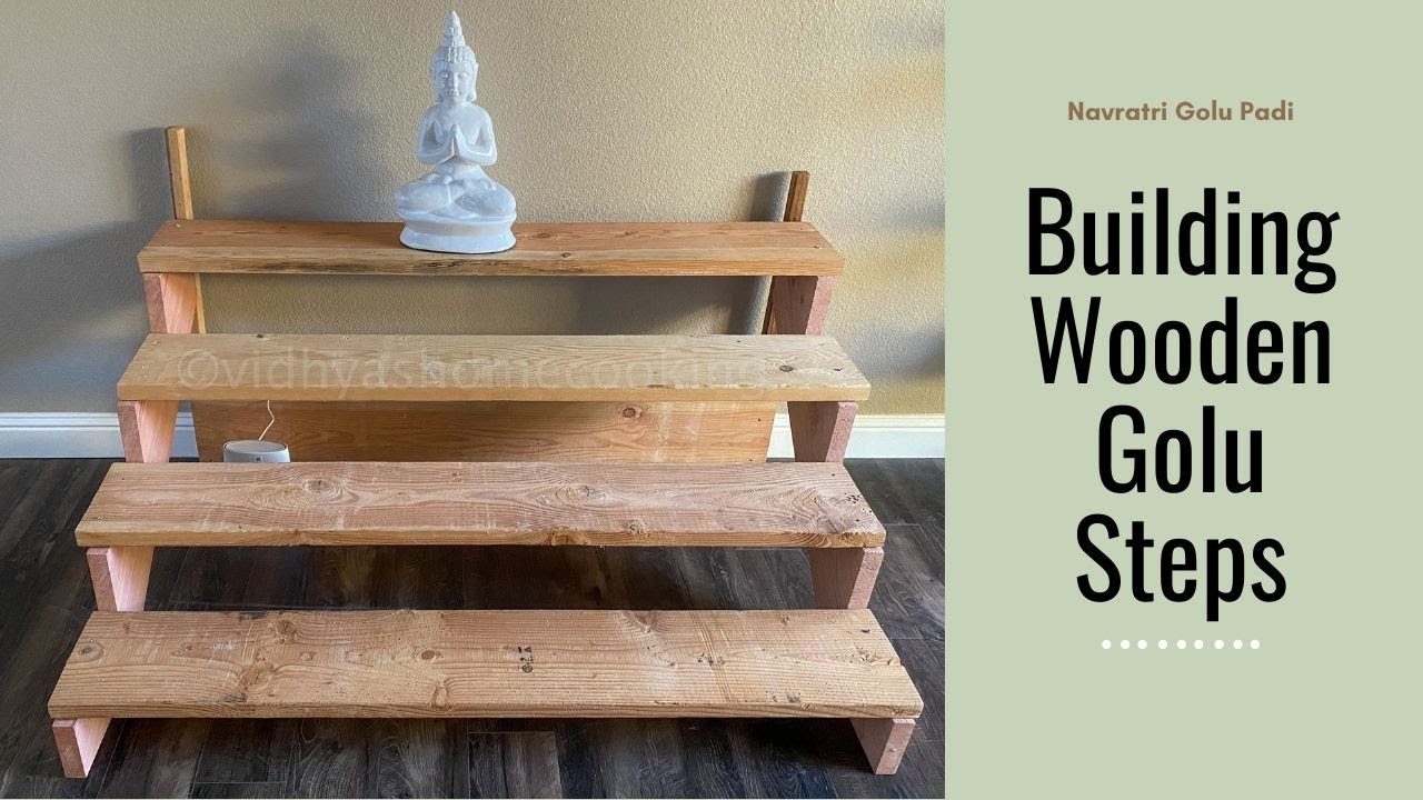 Wooden Golu Steps | Golu Steps in the USA