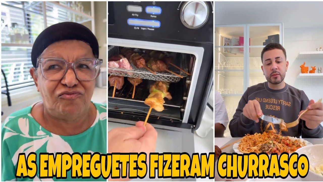 💥HOJE TEVE CHURRASCO NO ALMOÇO DO CARLINHOS MAIA