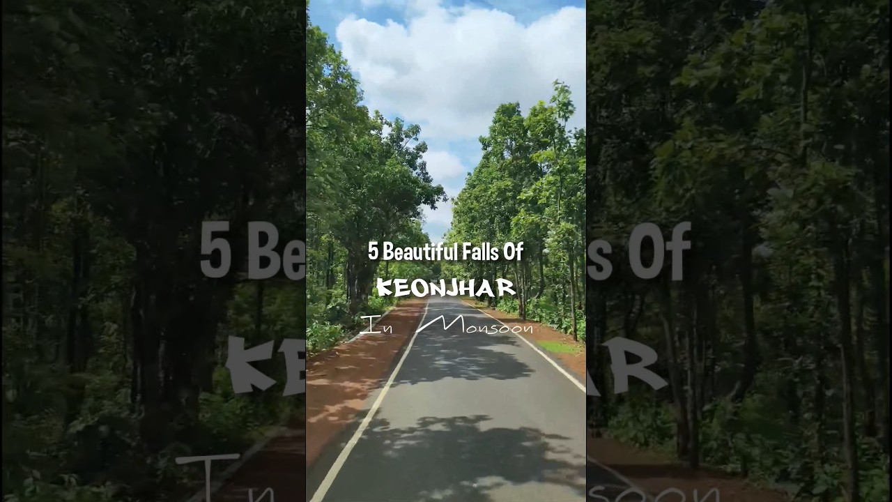 Keonjhar In Monsoon - 5 Best Waterfalls #shorts #shortvideo #odisha #travel