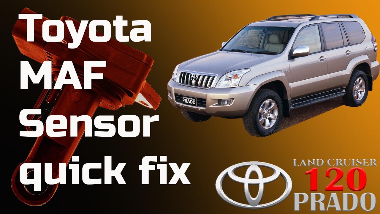 DIY / How to: Toyota MAF Sensor quick fix  - Toyota Land Cruiser 120 - 1KD-FTV - Bildilla
