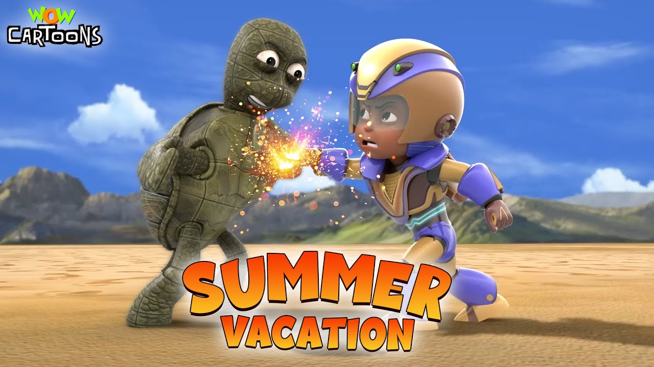 Vir The Robot Boy In Hindi | Vir Vs Fast Turtle | Summer Vacation New Episode 02 Season 04 #S04E02
