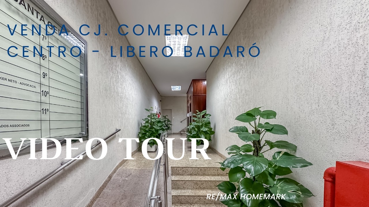 Conjunto Comercial à Venda na Sé | Rua Líbero Badaró, 150m², Reformado e Próximo ao Metrô
