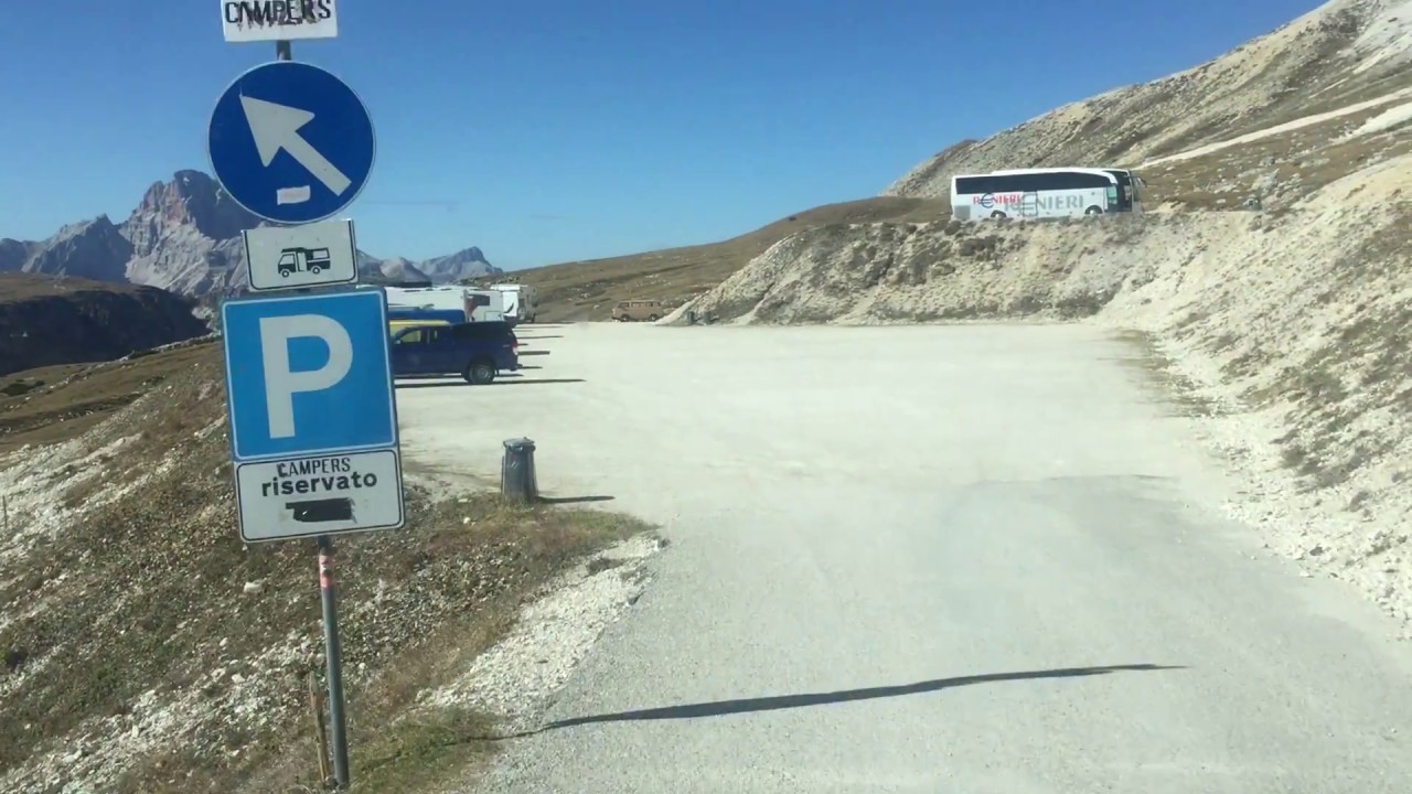 Mit dem Wohnmobil zum Rifugio Auronzo