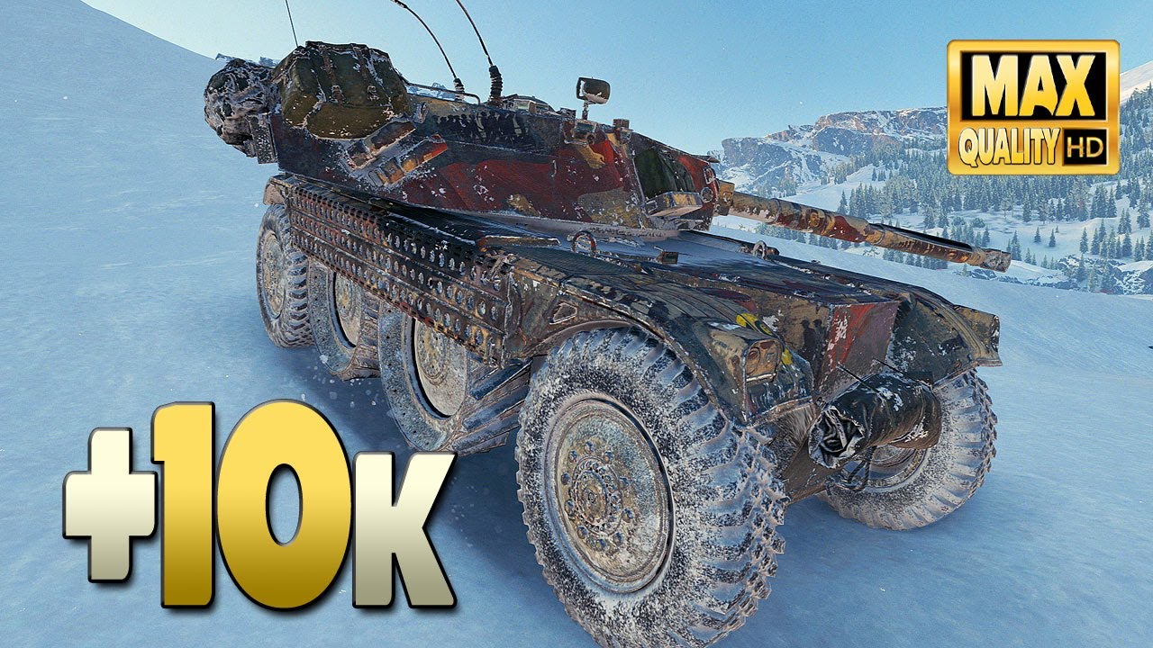 EBR 105: Редкая игра +10 тыс. урона - World of Tanks