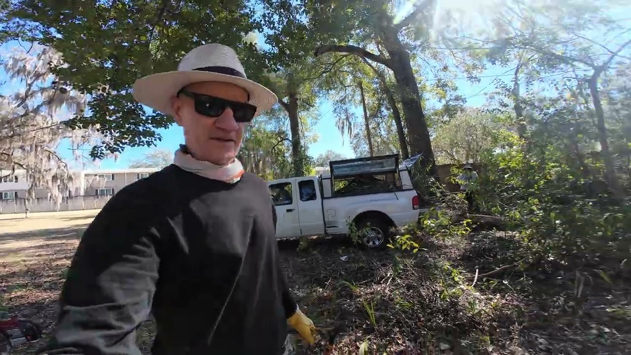 how to pull trees with a truck in the sunshine state