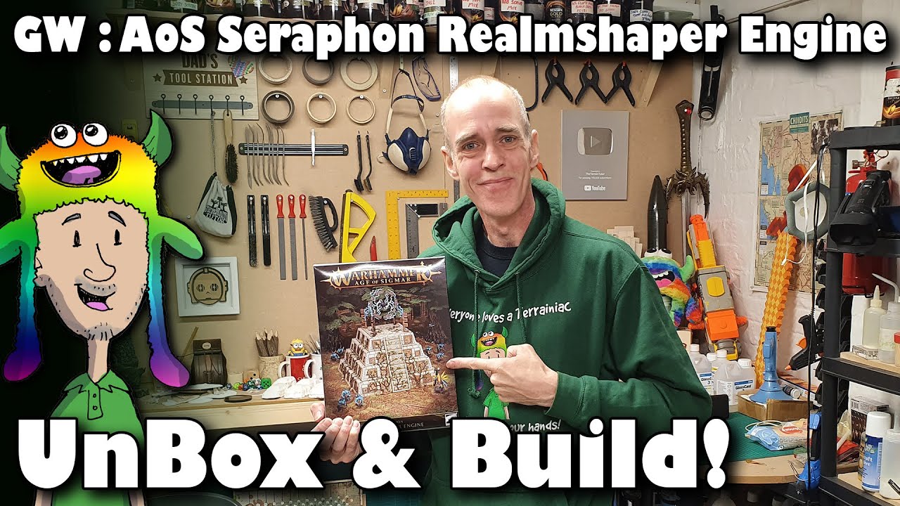 Back with a Bang! GW Seraphon Realmshaper Engine Unbox & Build!