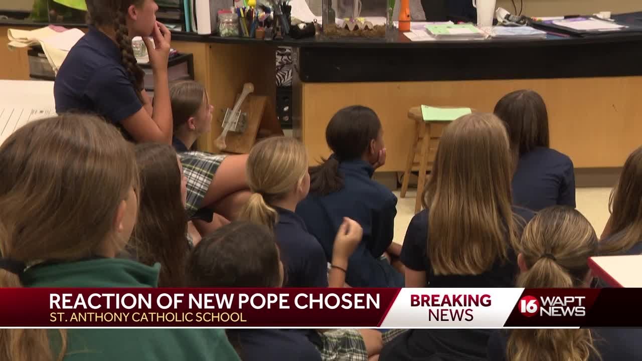 St. Anthony students react to selection of new Pope