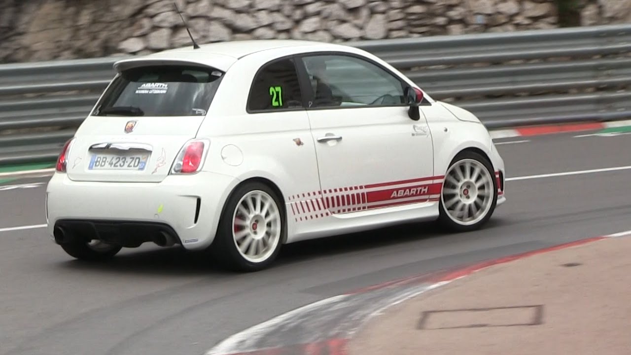 LOUD Abarth 500 w/ Ragazzon Exhaust in Monaco | INSANE SOUND!
