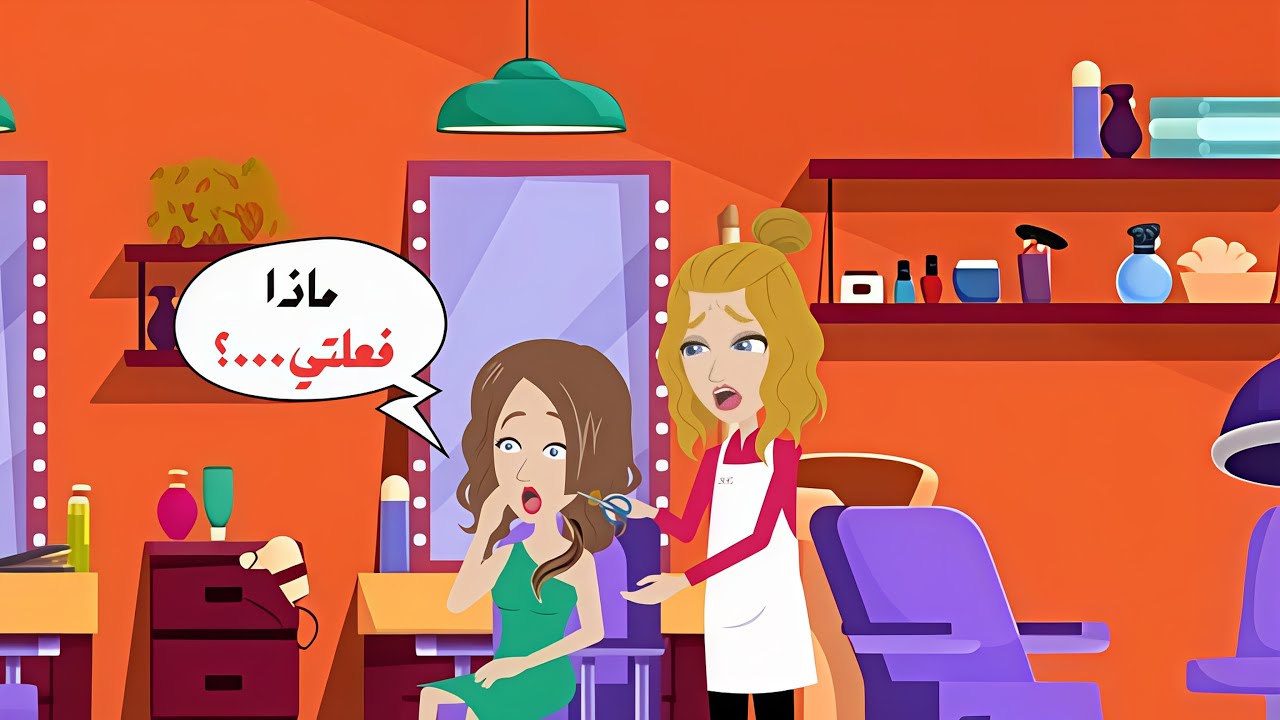اول واخر يوم لي كمصففة شعر....بسبب ماحدث