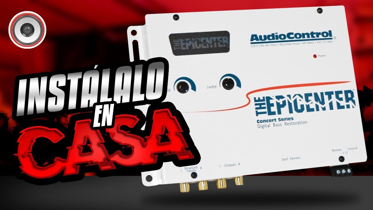 ¿Como instalar un The Epicenter en casa? | Audio Online