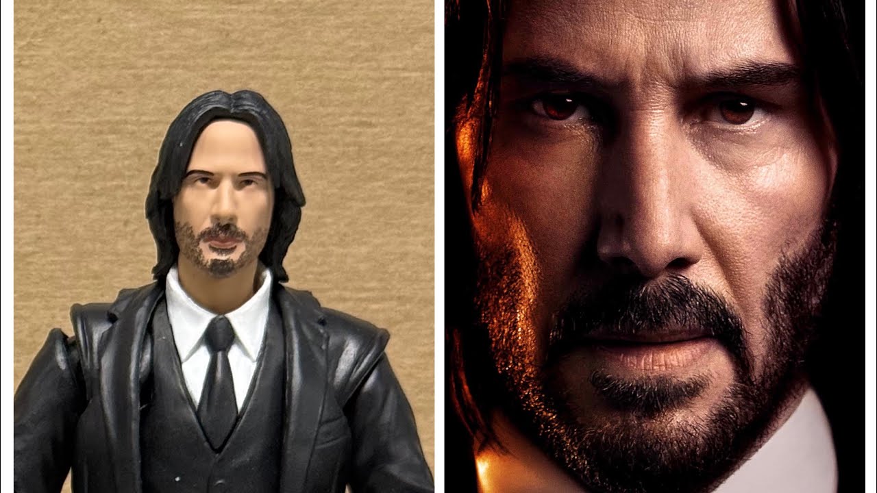 John Wick chapter 4 toy action figure unboxing
