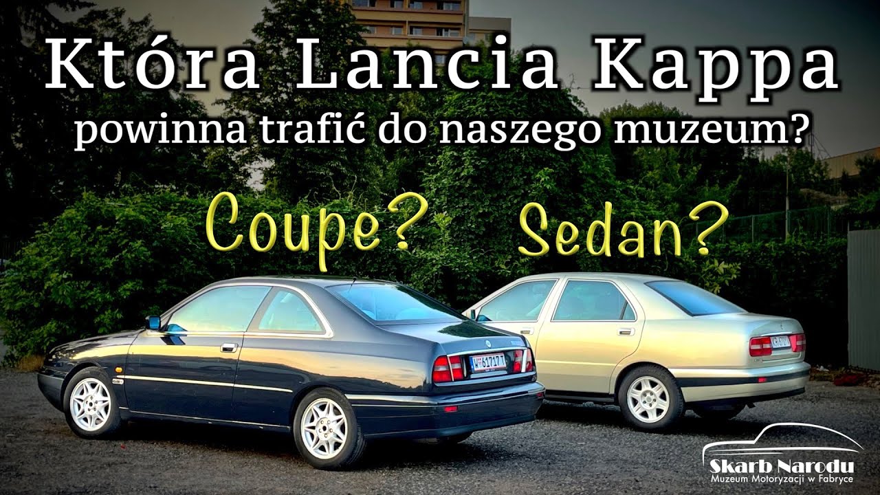 Sedan? Coupe? Która Lancia Kappa powinna trafić do naszego muzeum? // Muzeum SKARB NARODU
