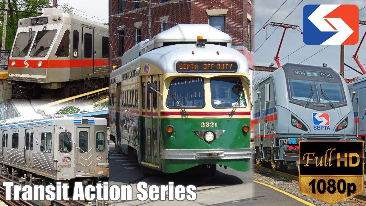 SEPTA's Entire Rail Fleet in 13 Minutes - SEPTA TrAcSe 2019