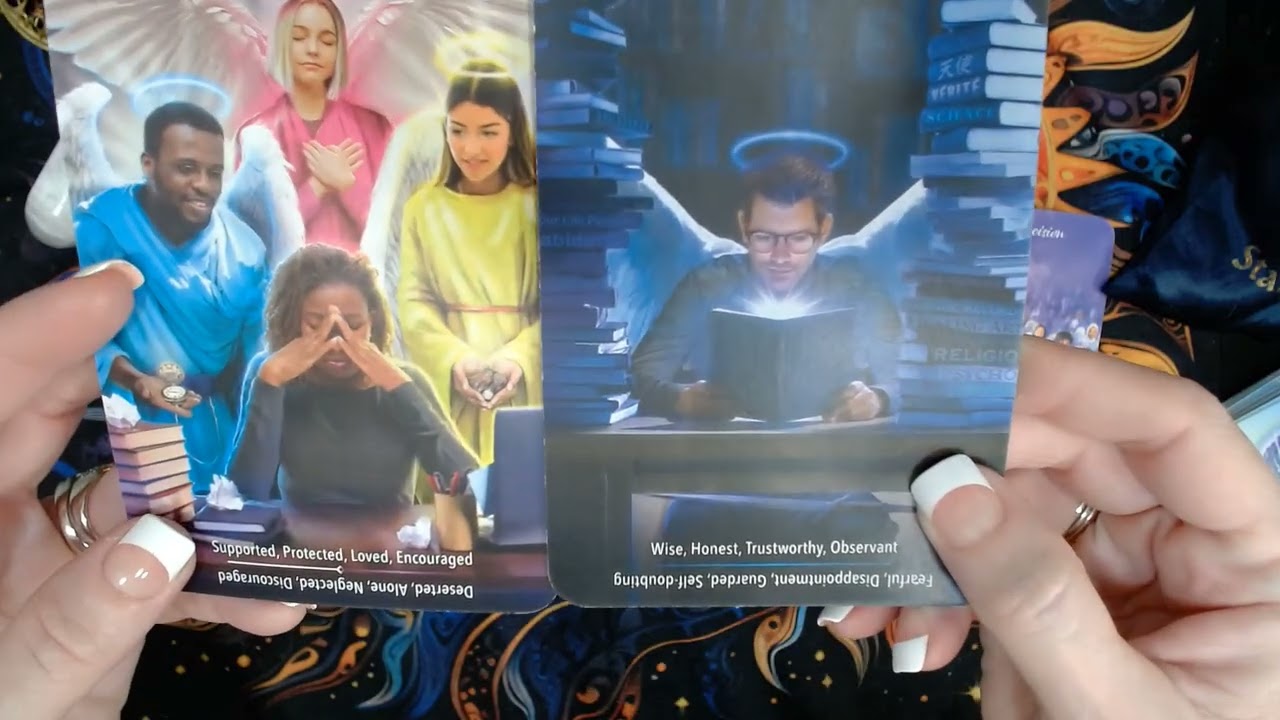 Angels and Auras with dice guidance reading
