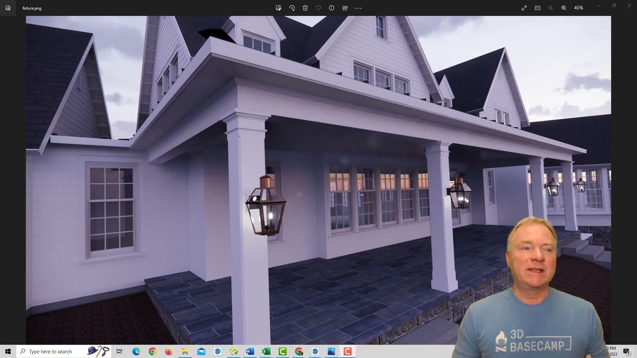 Making 3D Models of Light Fixtures in @SketchUp