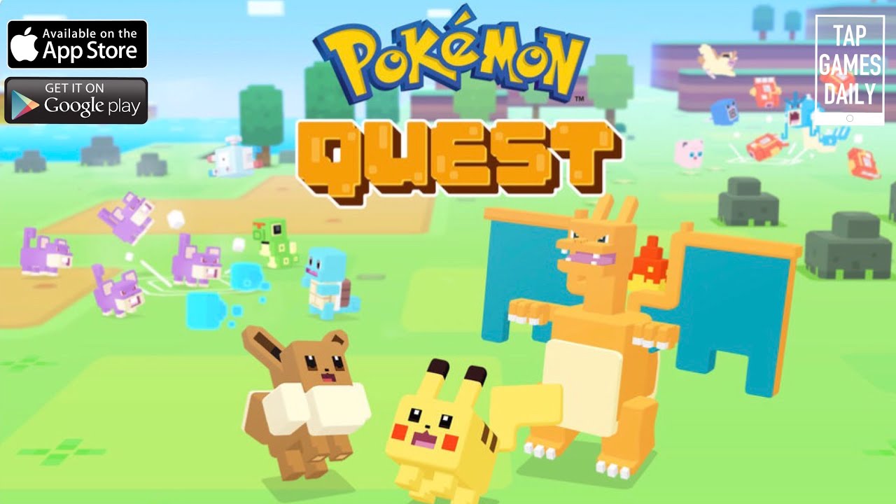 POK&Eacute;MON QUEST - NEW FREE GAME - First Gameplay Walkthrough Part 1 - iOS | ANDROID