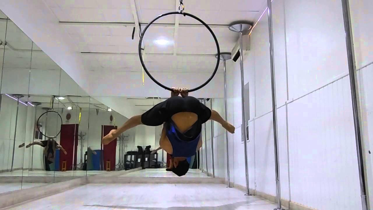 Lyra / aerial Hoop tutorial (subida básica)