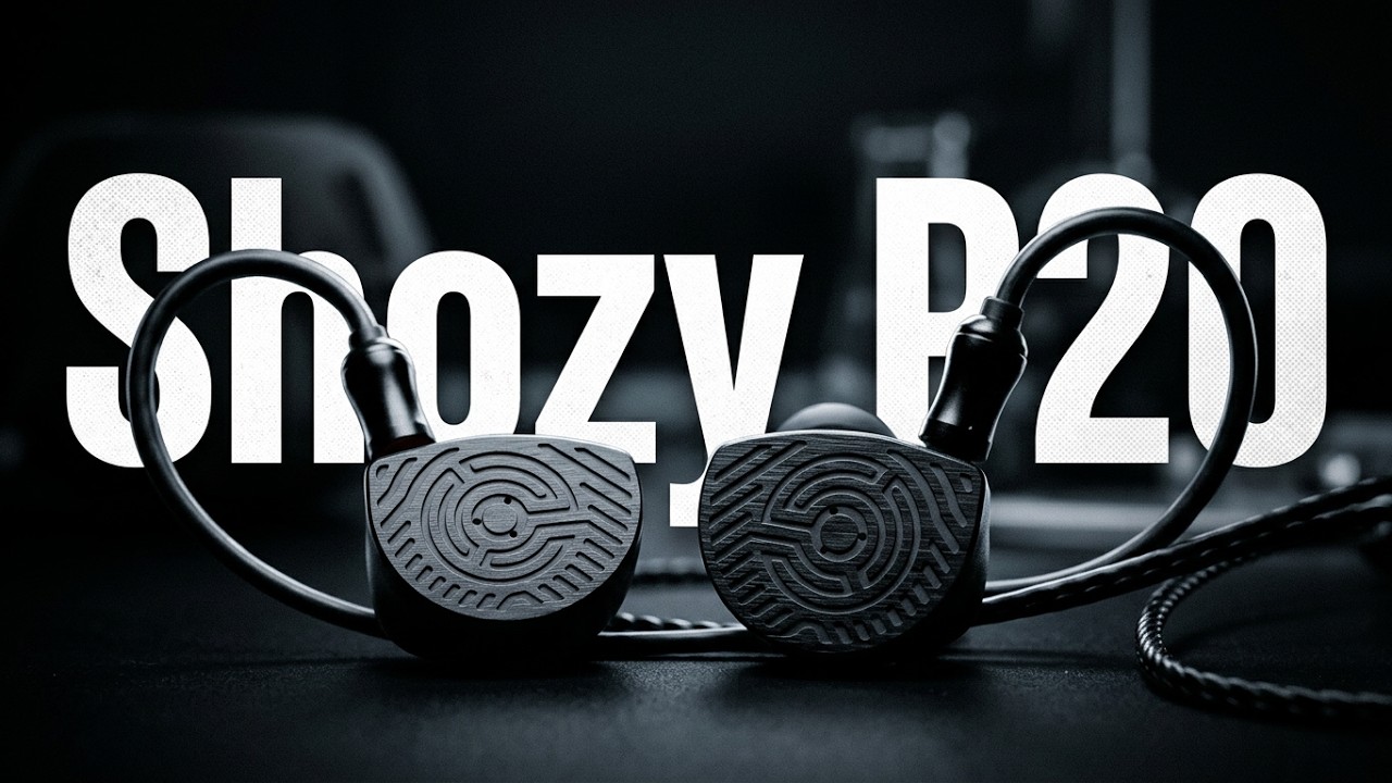 Shozy P20 Обзор новых планарных наушников с 14.5мм драйвером / Вау эффект?