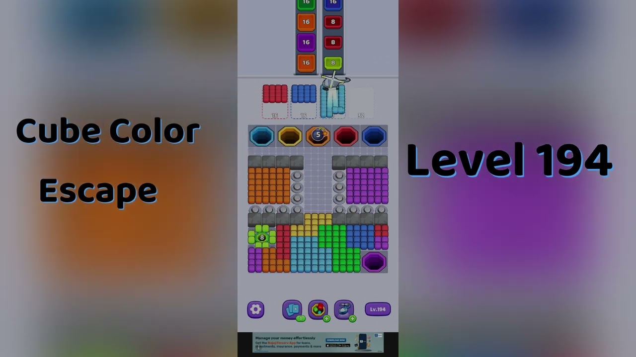 🧩 Cube Color Escape Level 194 Walkthrough | Step-by-Step Guide 🎮 | Go Answer