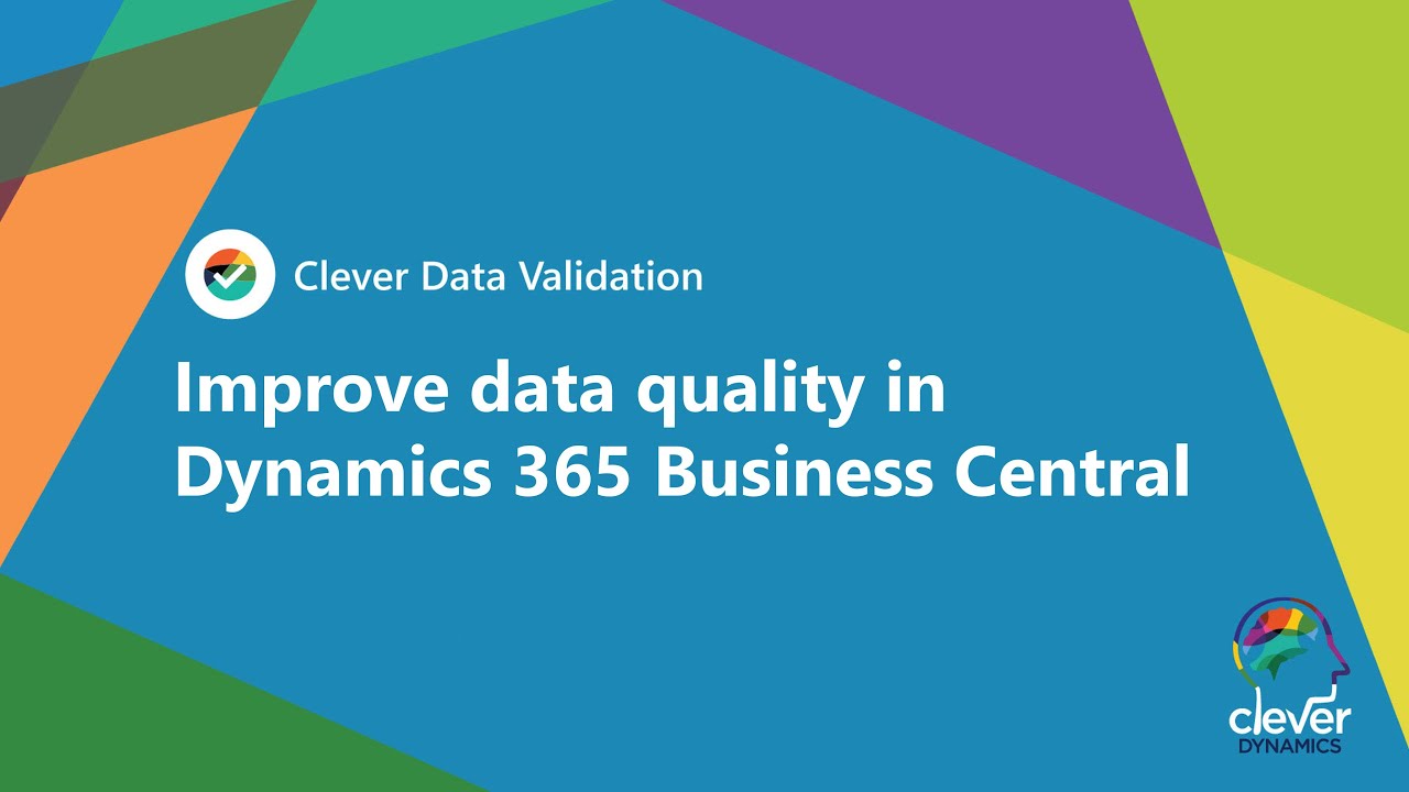 Clever Data Validation Overview