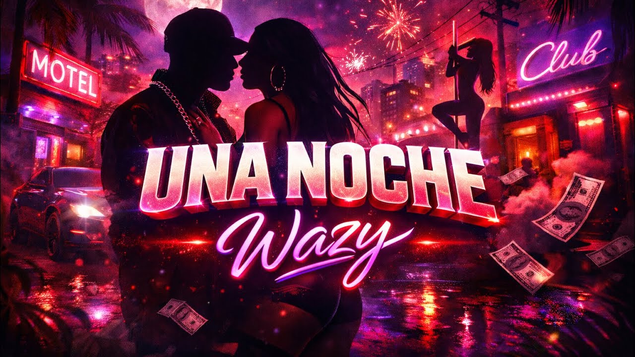 Wazy - Una Noche (Lyric Video)