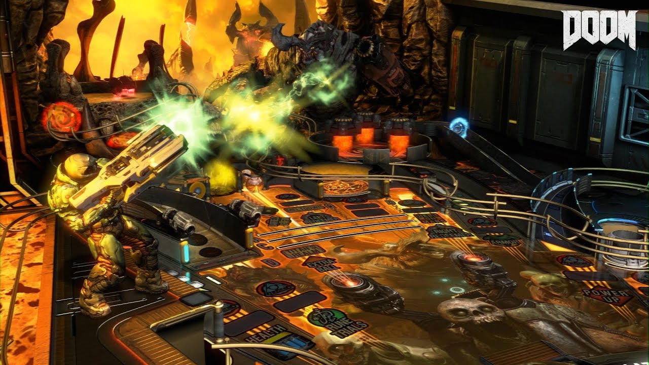 Fallout&reg;, Skyrim&reg;, and DOOM&reg; Inspire New Switch Pinball FX3 Three-Pack
