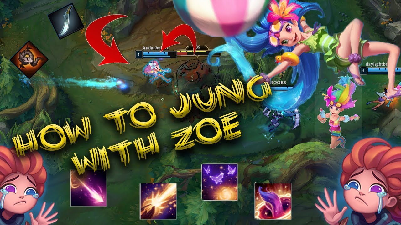 HOW TO CLIMB DIAM WITH ZOE JUNGLE !! || LEAGUE OF LEGENDS ||
