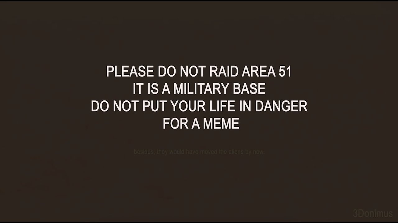 Area 51 RAID 20 September 2019