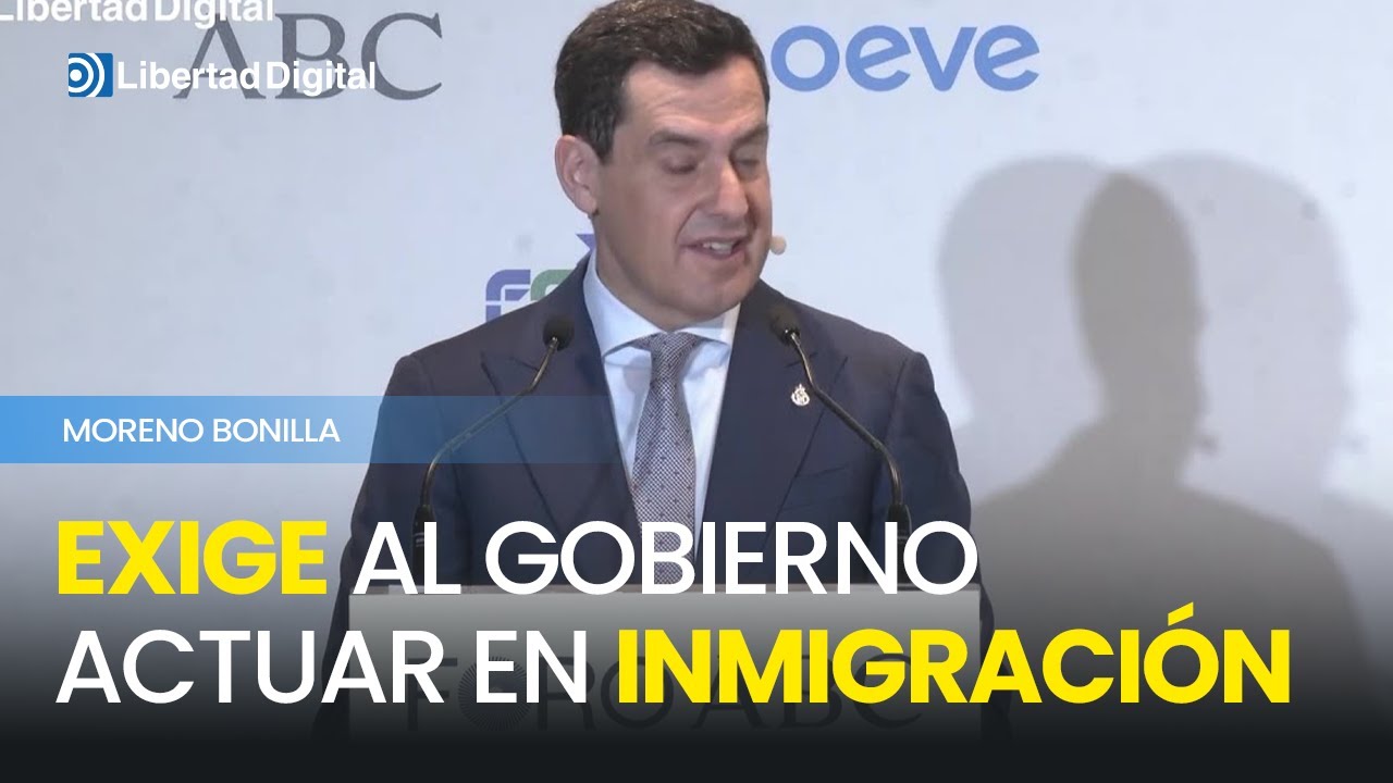 Juanma Moreno exigirá al Gobierno que ejerza su competencia en inmigración