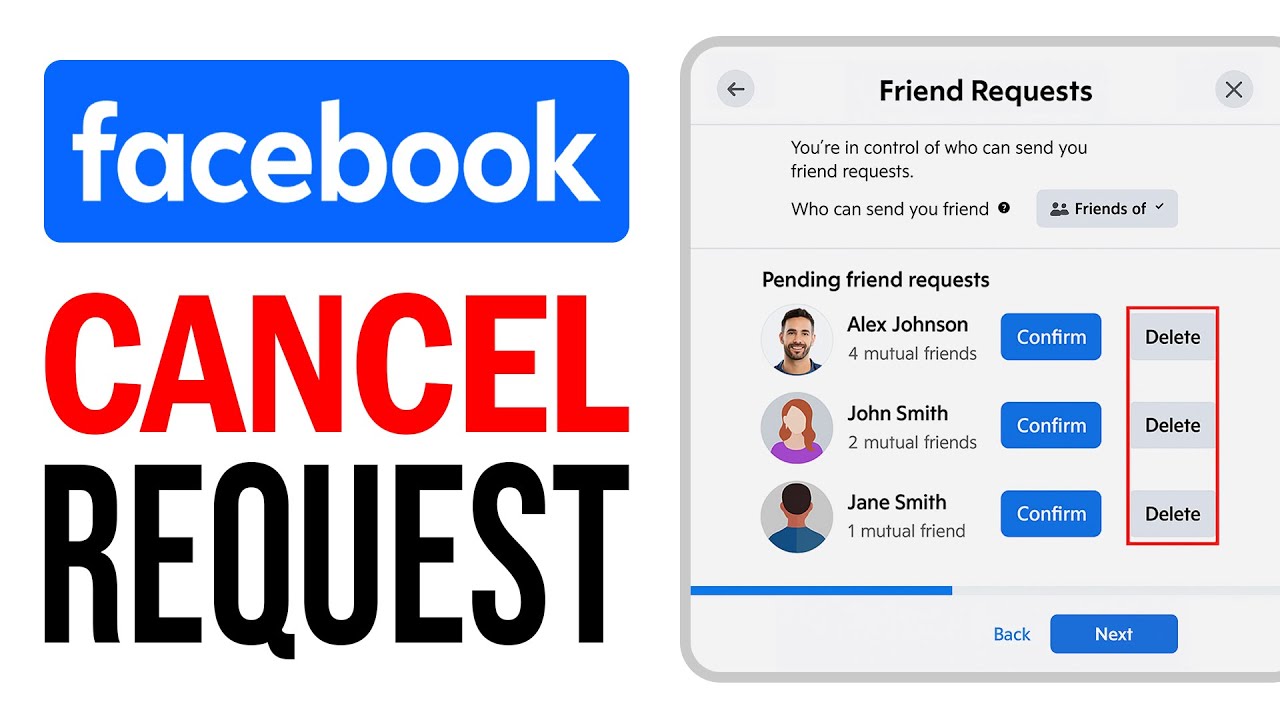 How To Cancel Friend Request On Facebook (in 2 Minutes)