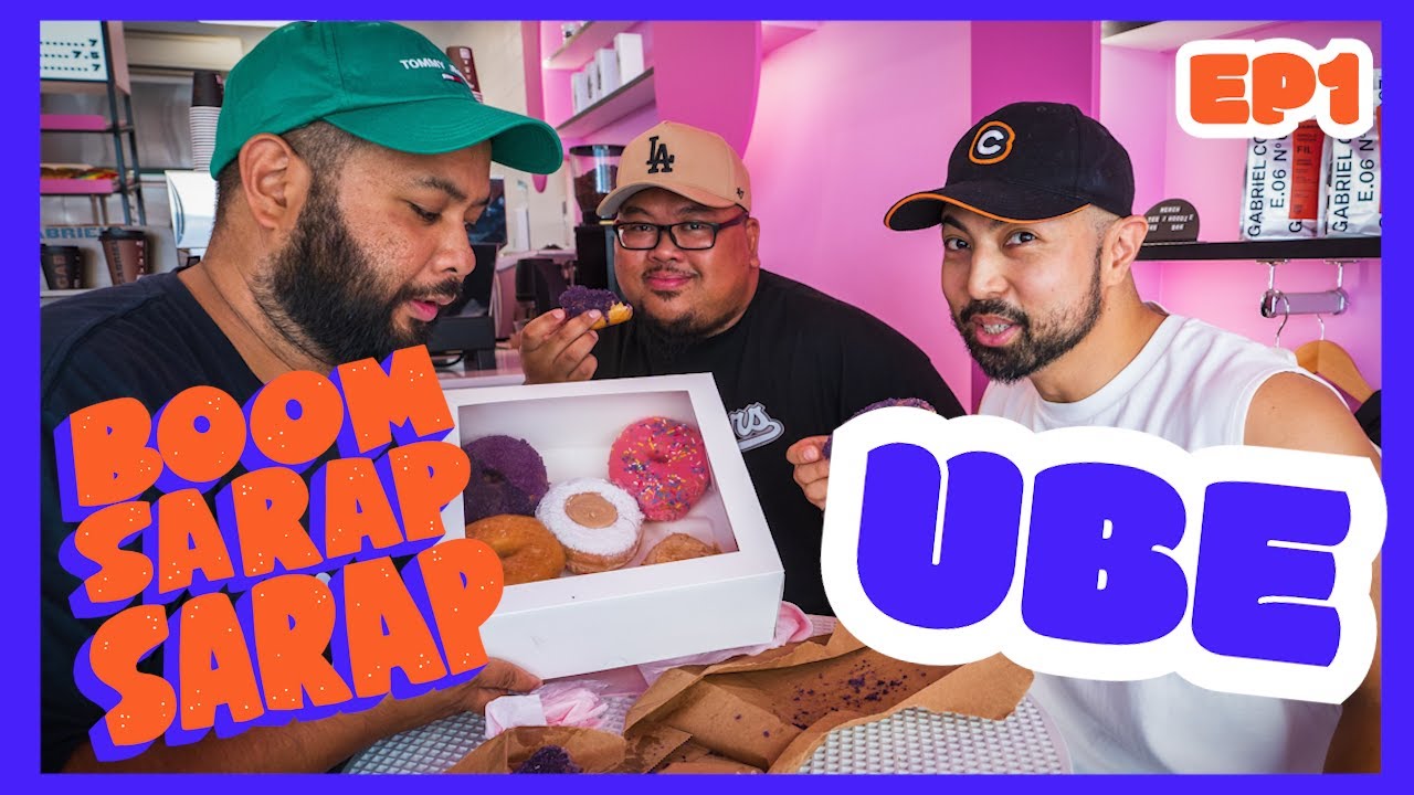 Trying All Things UBE in SYDNEY (Donuts, Cakes, Halaya and More!) - Boom Sarap Sarap Episode 1