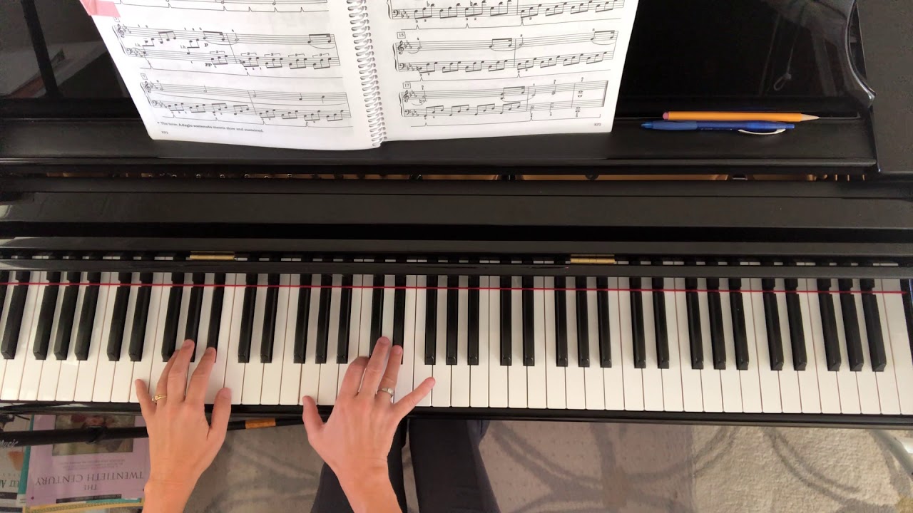 Moonlight Sonata, p138 from ch. 8 Bastien Piano for Adults Book 2